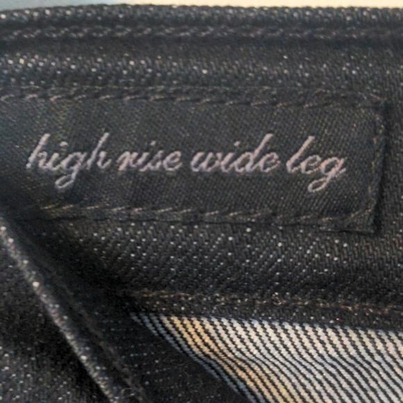 Citizens of humanity jean wide leg, size 28/Black - Picture 2 of 5